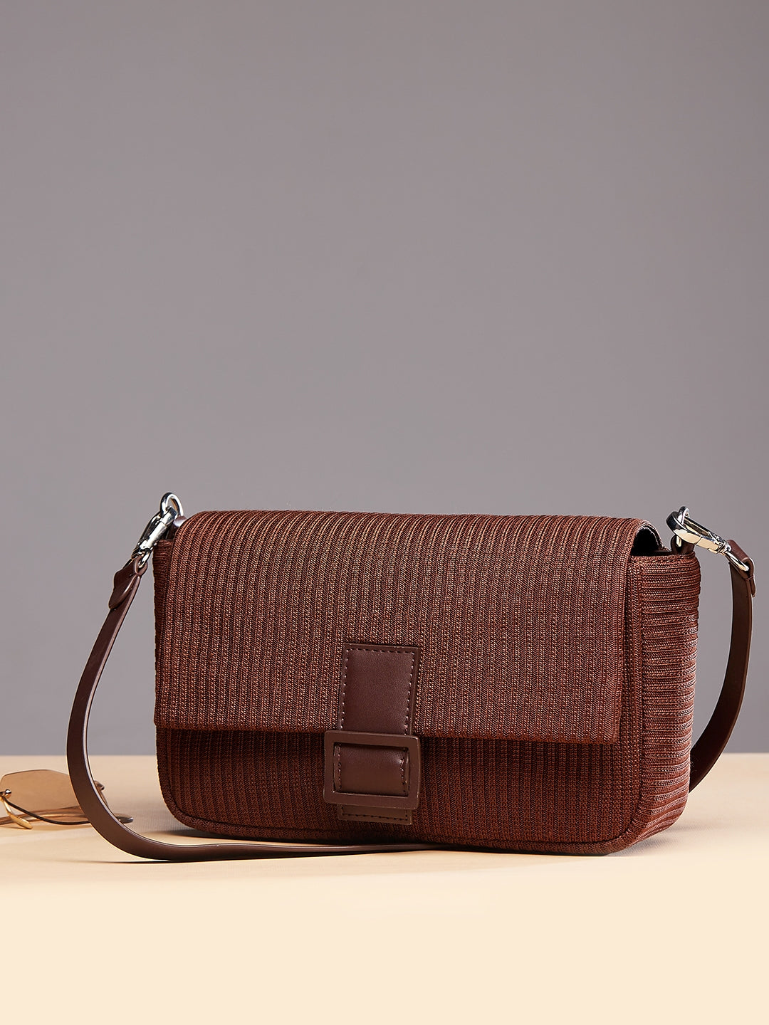 Women brown sling bag Clearance