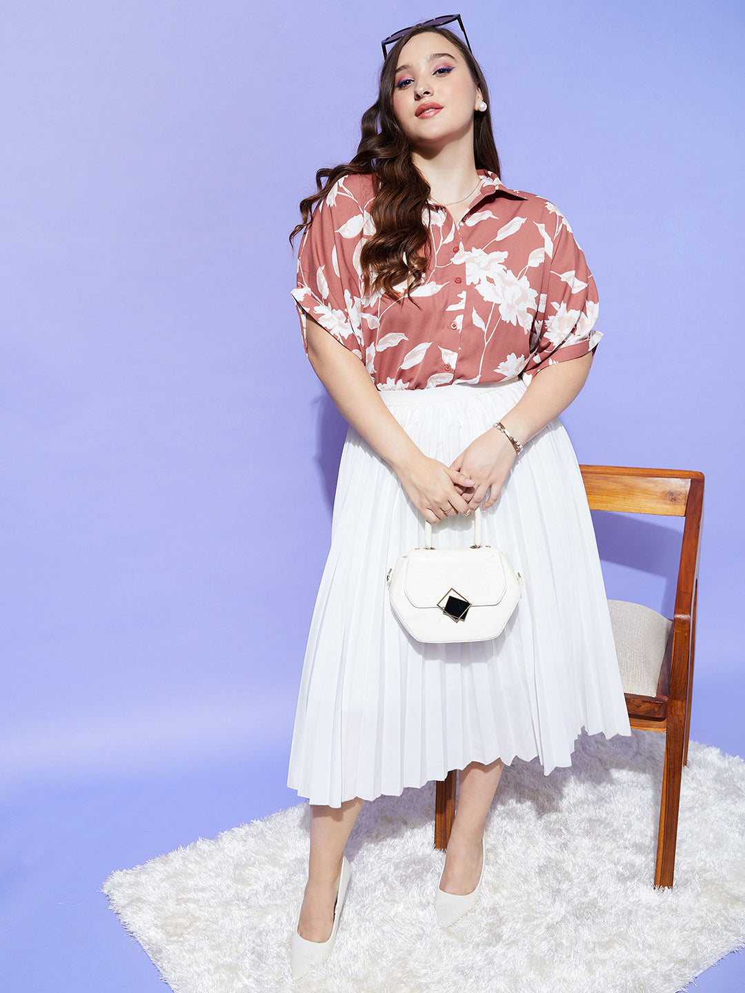 White Shirt Formal Skirt And Blouse Plus Size Plus Size Tops To
