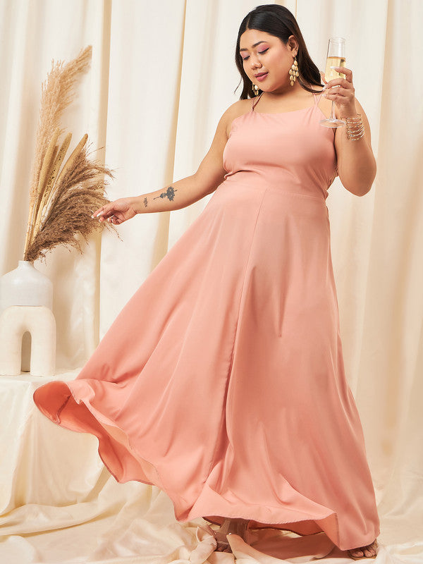 Maxi Dress Womens Pale Pink Dress Light Pink Maxi Dress With