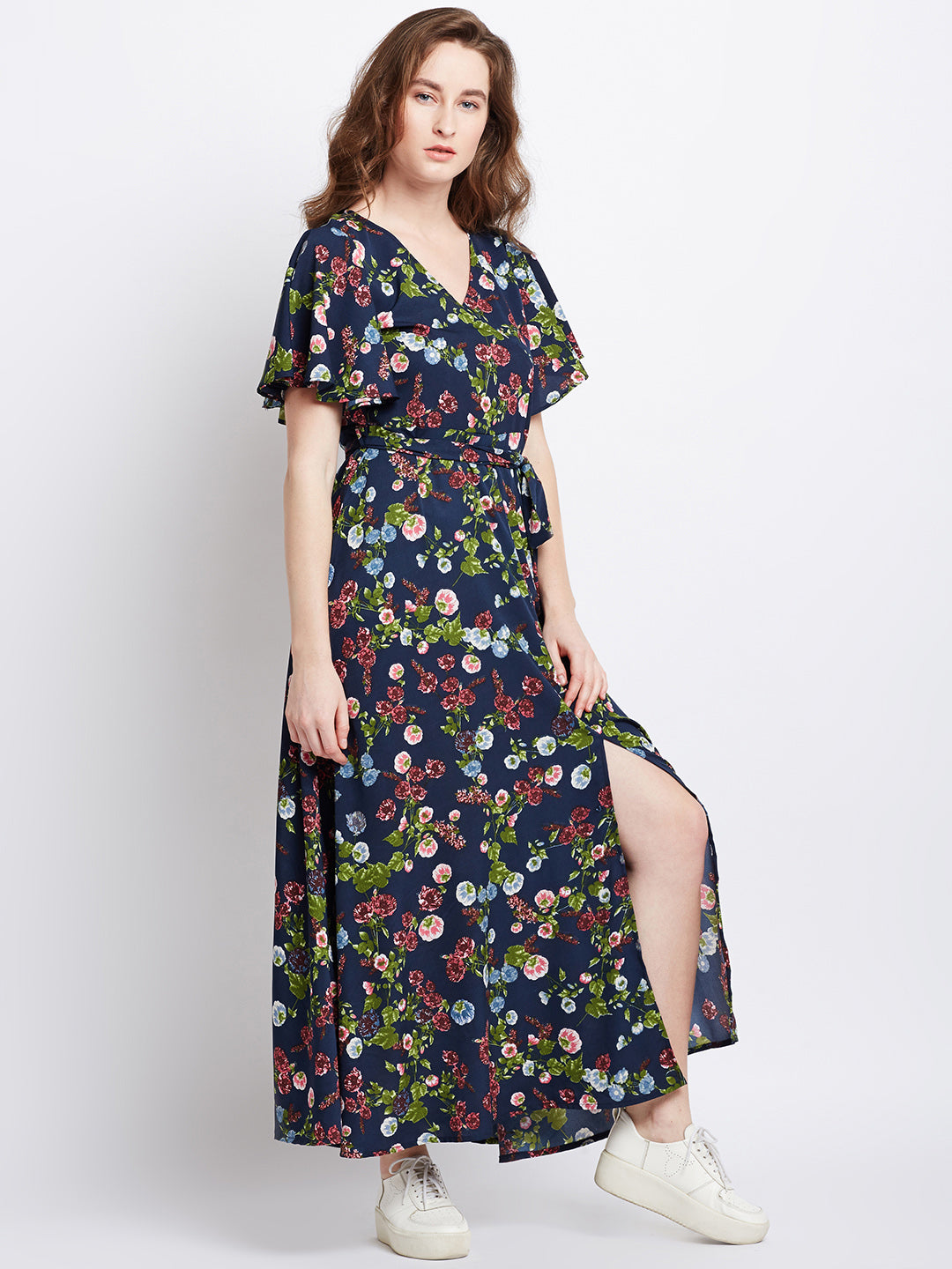 Dark blue maxi dress - Berrylush