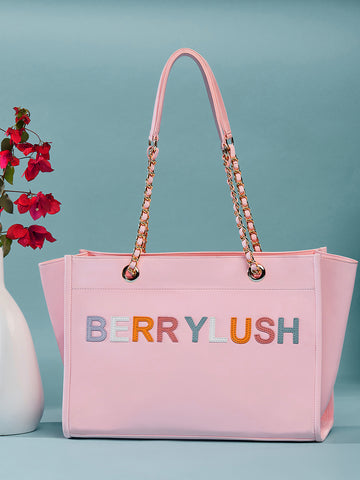 Buy Berrylush Women Pink Shoulder Bag Pink Online @ Best Price in India