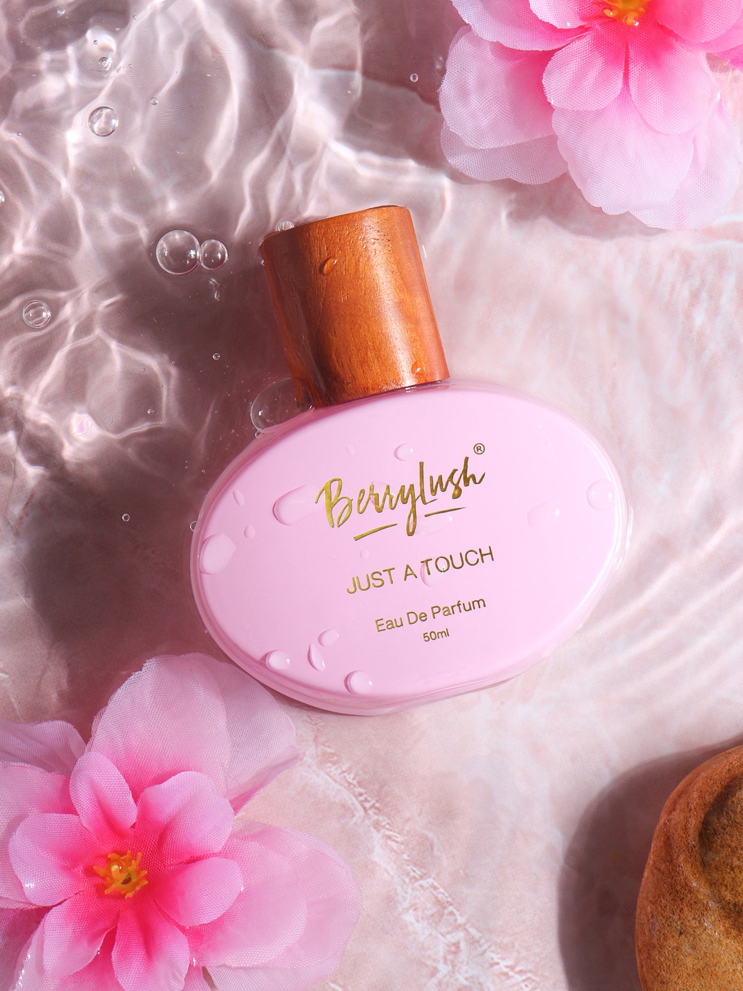 Berrylush Women Just A Touch Eau De Parfum Long Lasting Date Perfume - 50ml