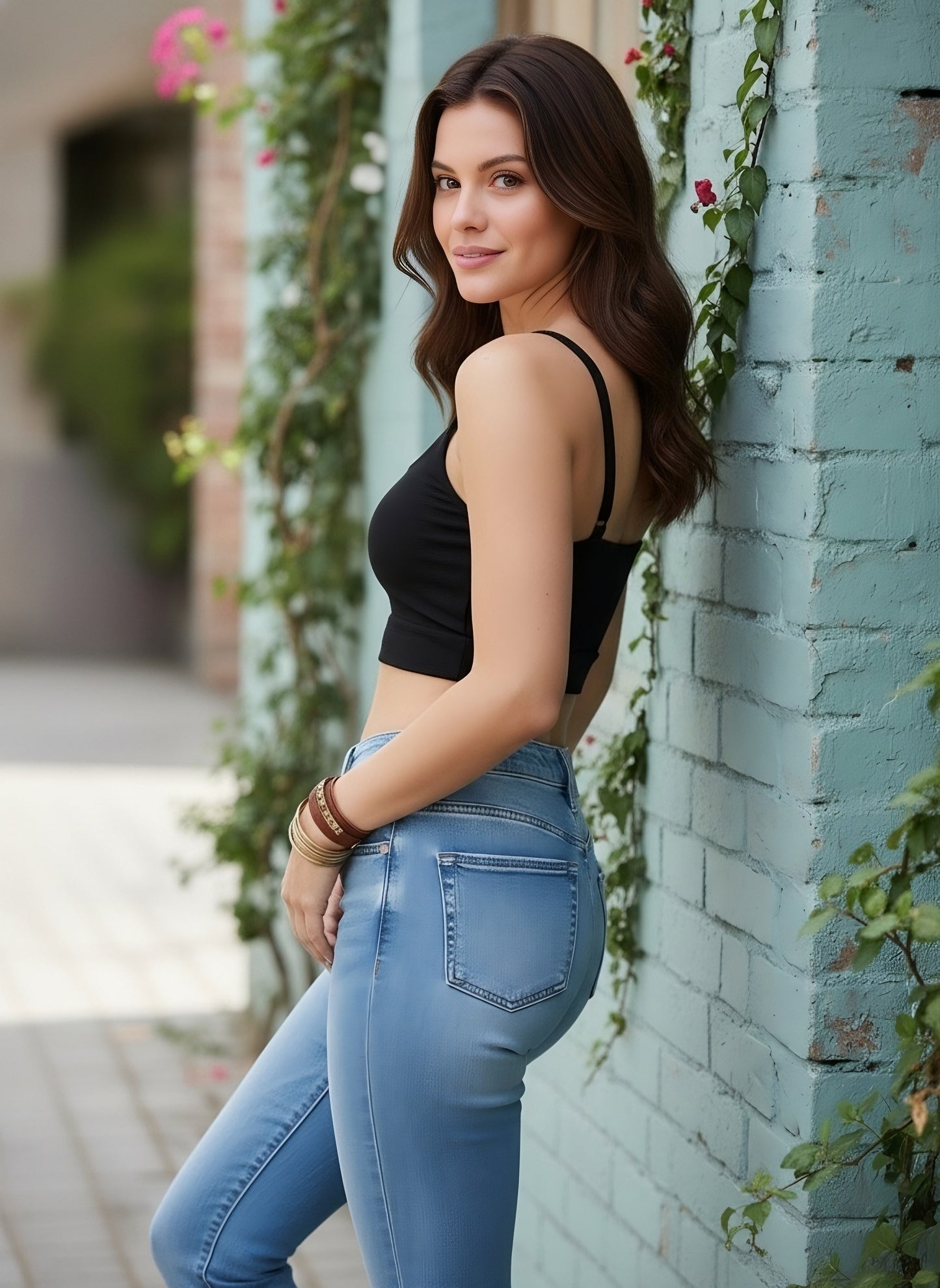 Berrylush Women Solid Black Sweetheart Neck Sleeveless Front Tie-Up Cutout Fitted Crop Top