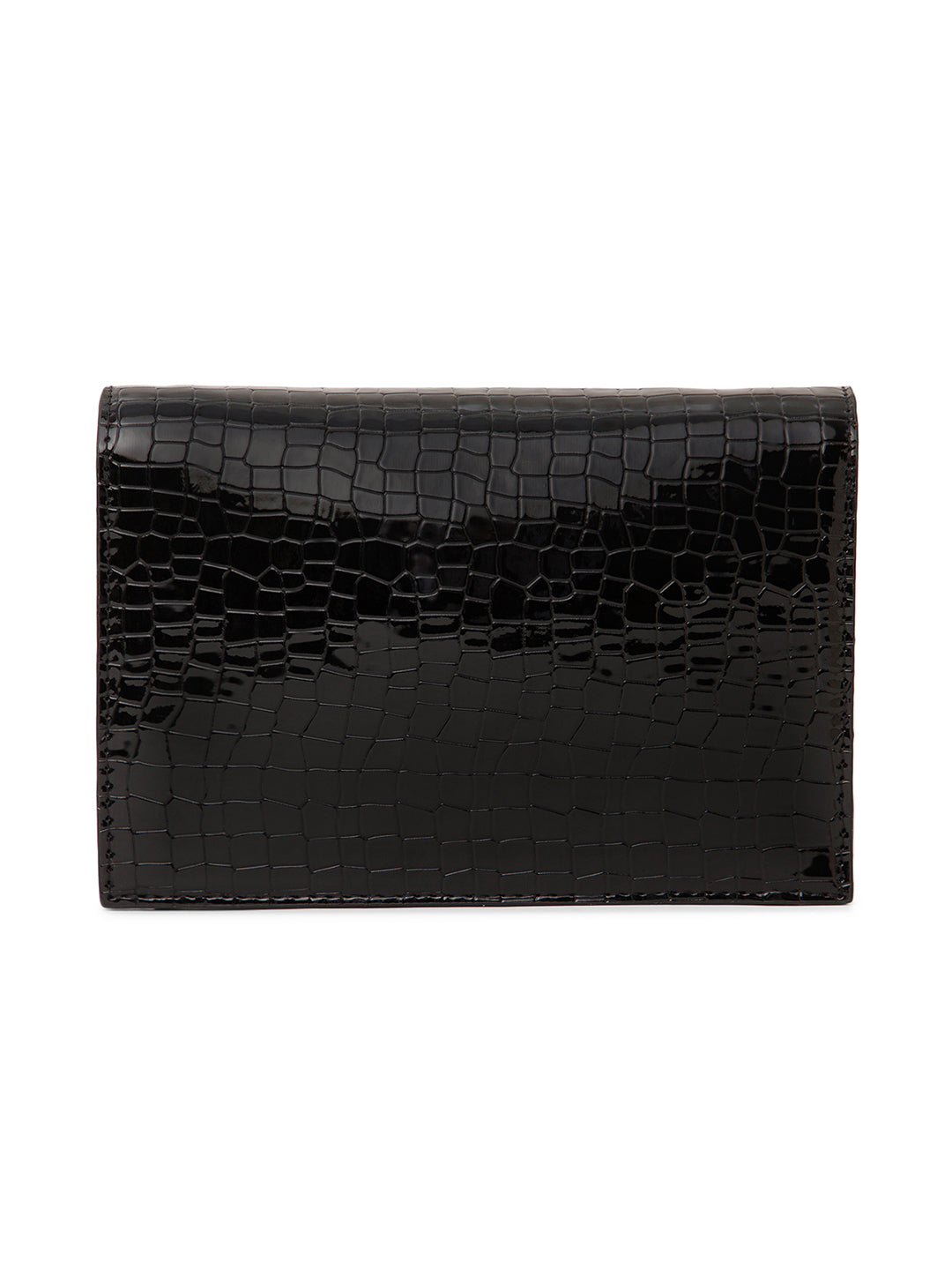 Berrylush Women Black Textured Regular Sling Bag