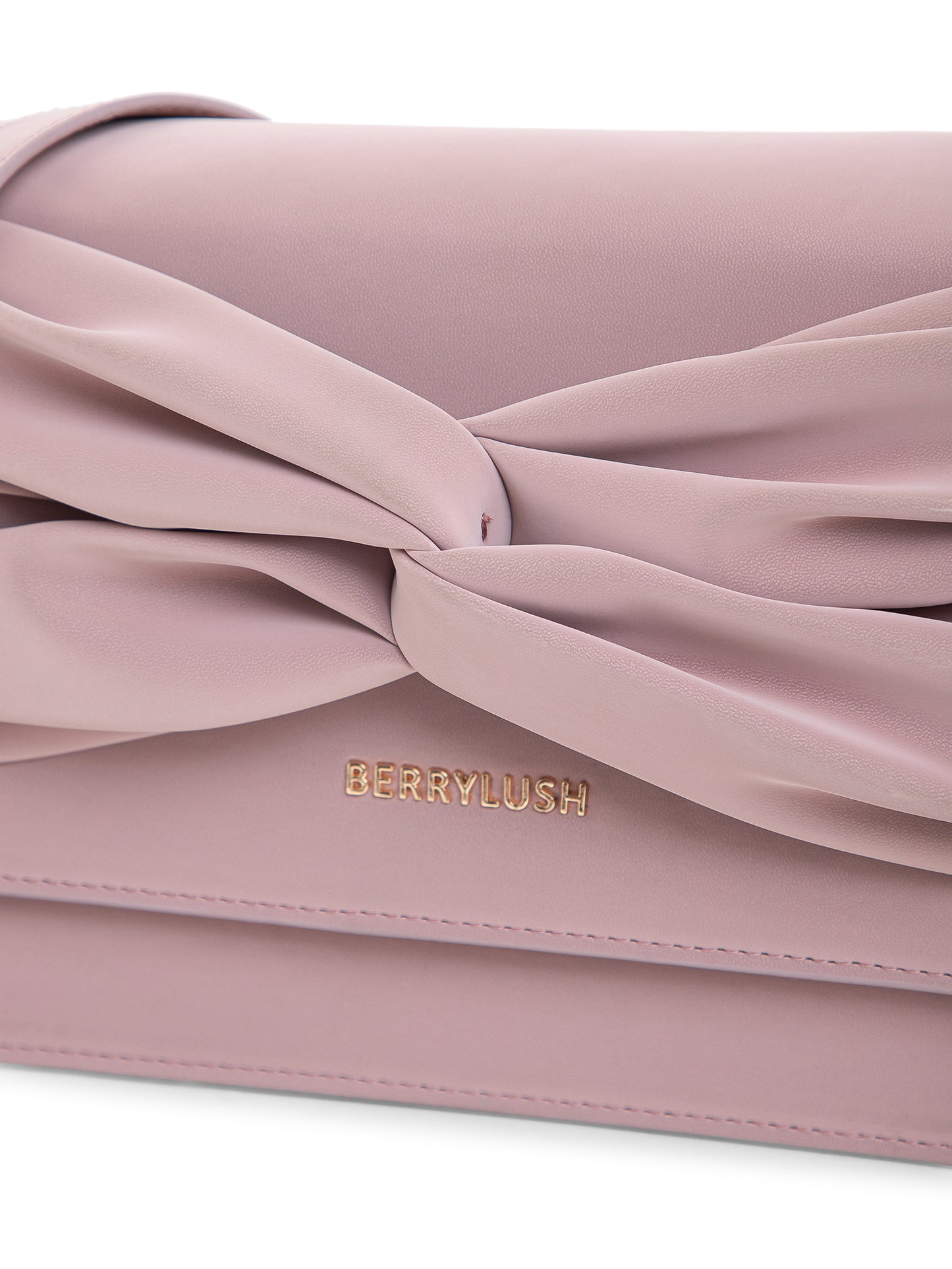 Berrylush Women Purple Solid Smart Casual Regular Detachable Sling Bag