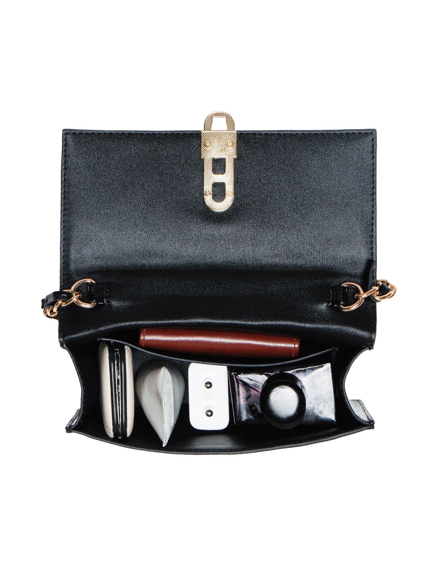 Berrylush Women Black Textured Regular Sling Bag