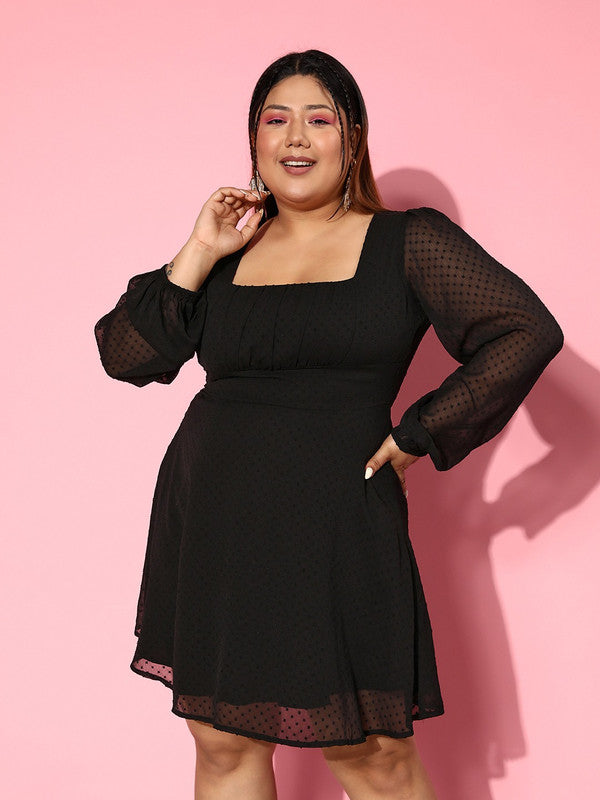 Plus Size Fit And Flare Mini Dress Juniors' Plus Size SO Halter Fit Flare  Mini