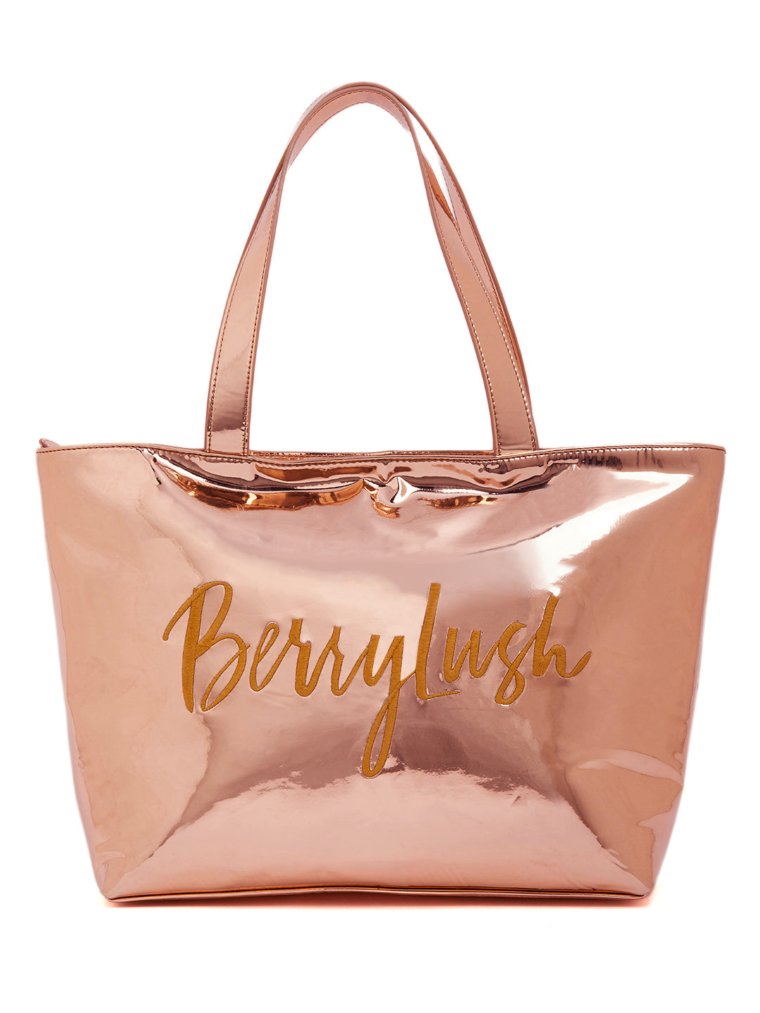 Berrylush Women Solid Orange PU Applique Zipper-Up Structured Regular Shoulder Bag