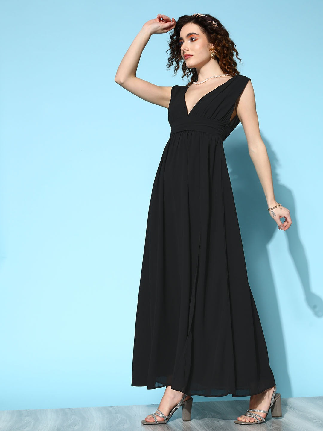 georgette maxi dress designs Top 25+ chiffon and georgette dress design 2022Latest georgette chiffon gown/frocks designing ideas