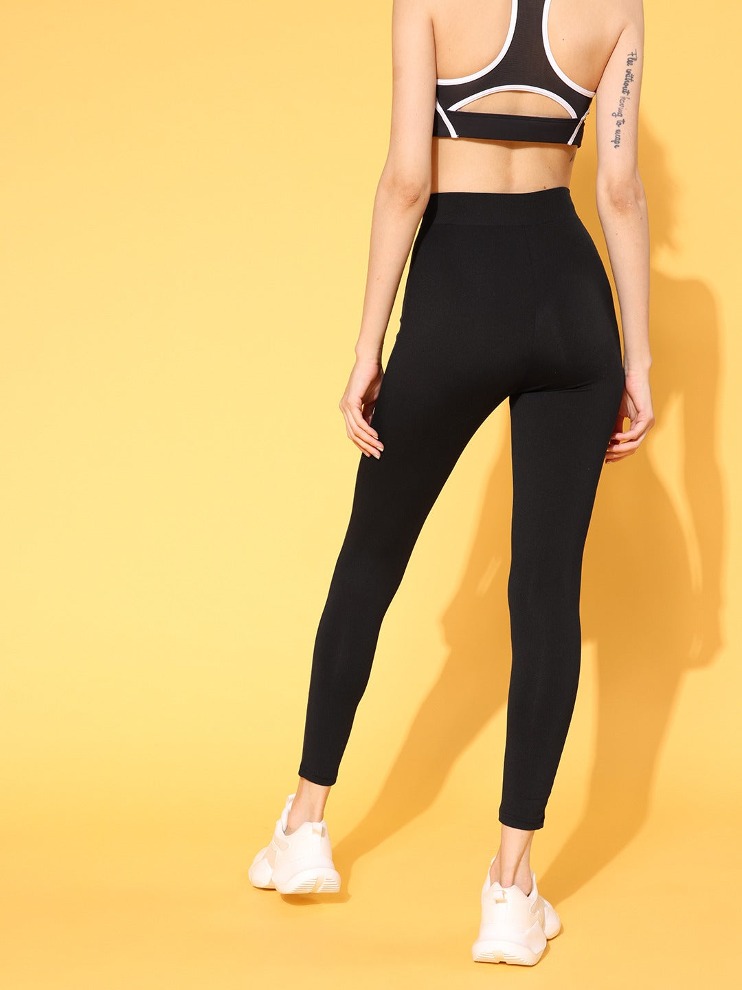 Plt Black Stitch Detail Gym Leggings | Active | Gym clothes women, Crop top and  leggings, Sporty outfits