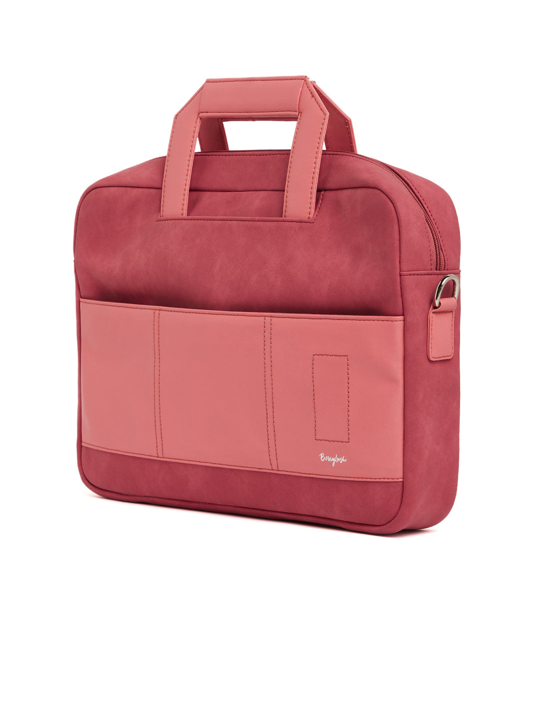Berrylush Women Maroon Laptop Bag