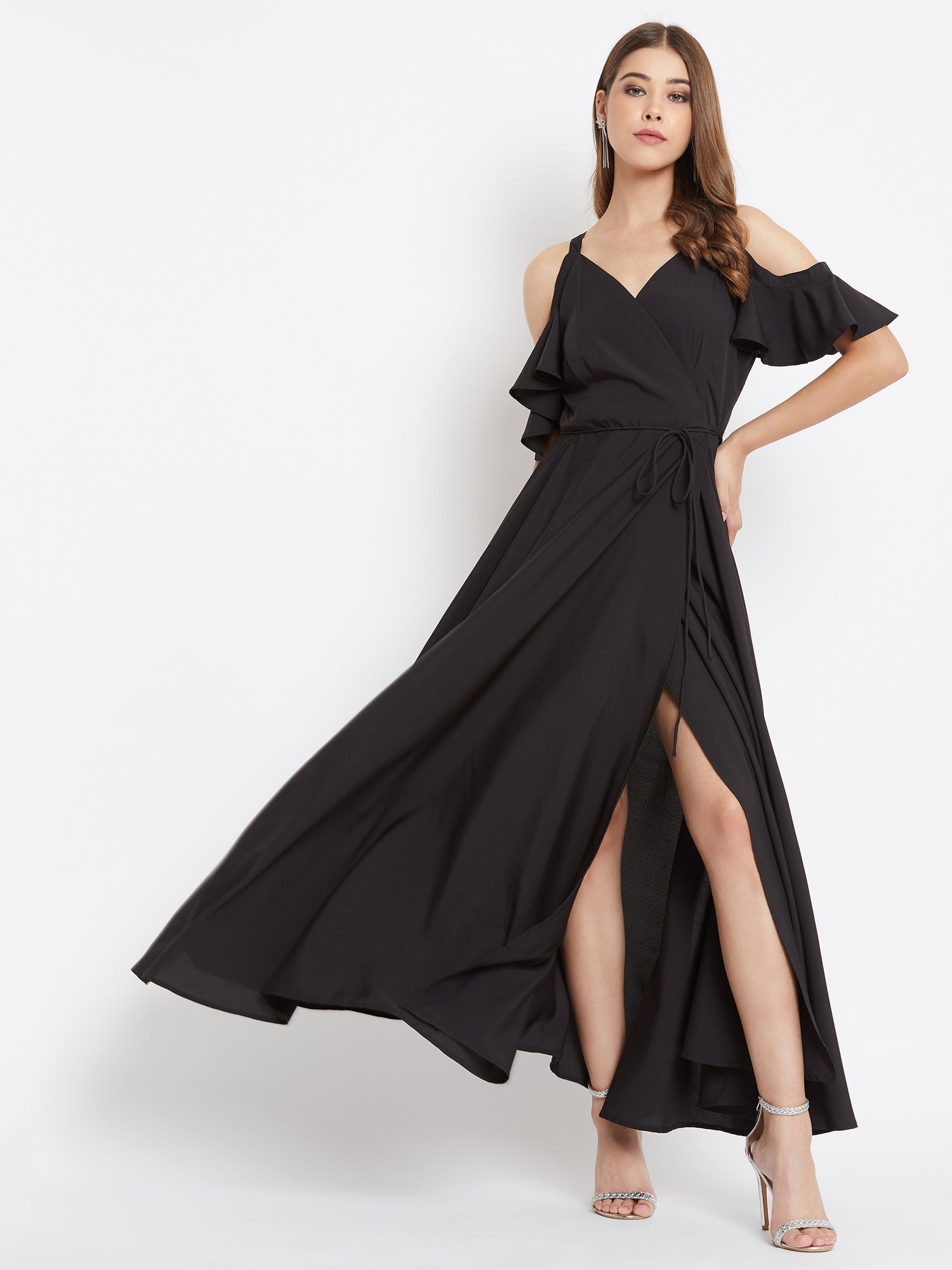 Gown - Black - thetinge.in